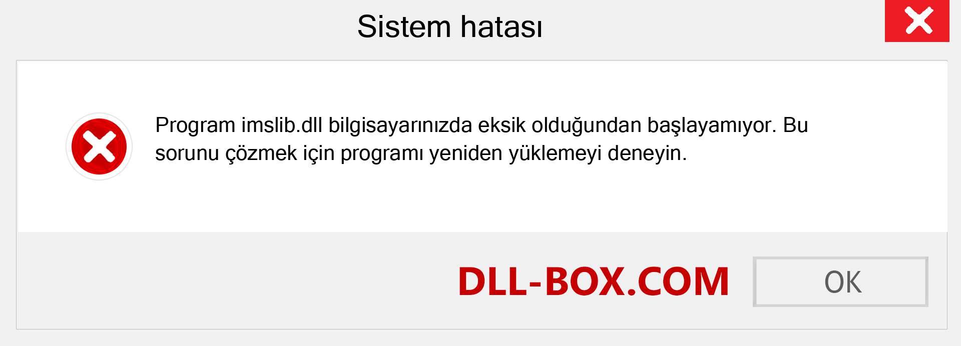 imslib.dll dosyası eksik mi? Windows 7, 8, 10 için İndirin - Windows'ta imslib dll Eksik Hatasını Düzeltin, fotoğraflar, resimler